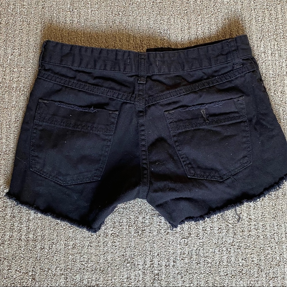 Free People Black Jean Shorts - Picture 2 of 3